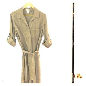 Anthropologie cloth & stone shirt dress